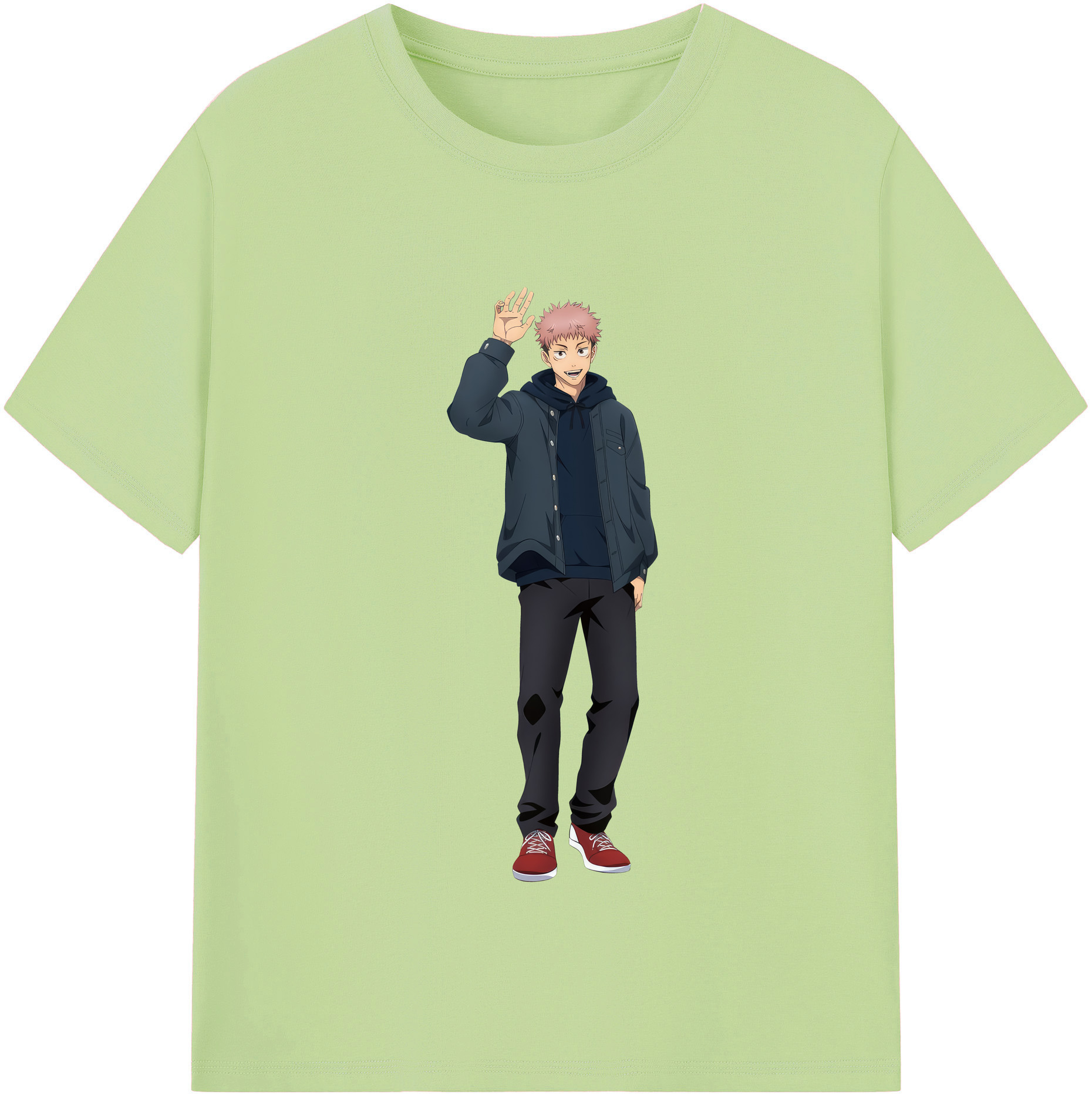 （画像用） 呪術廻戦 Jujutsu Kaisen 綿100％半袖Tシャツ（フロントプリント）
